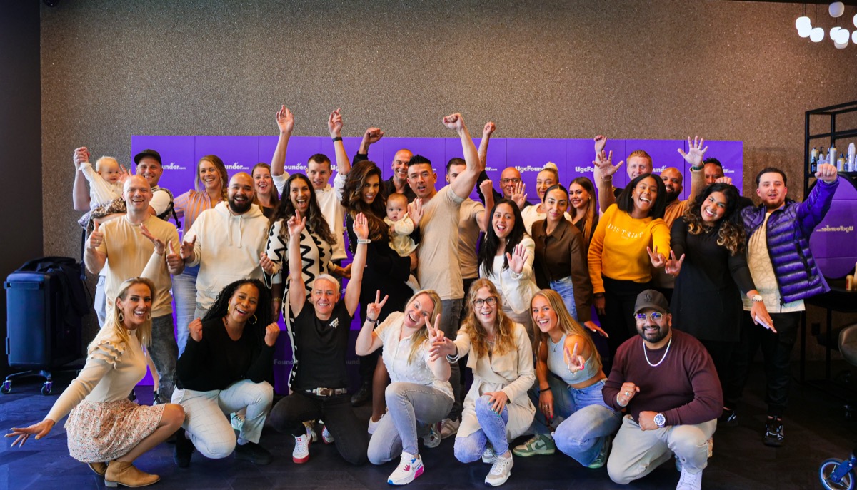 Live meetup met de InfluencerFounder community